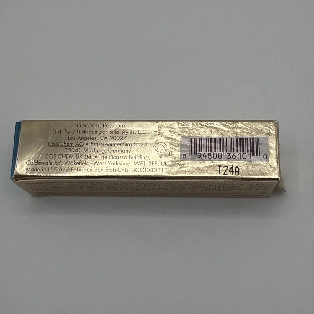 Stila Glisten & Glow Liquid Eye Shadow Waterfall 4.5mL New‎ Damaged Box